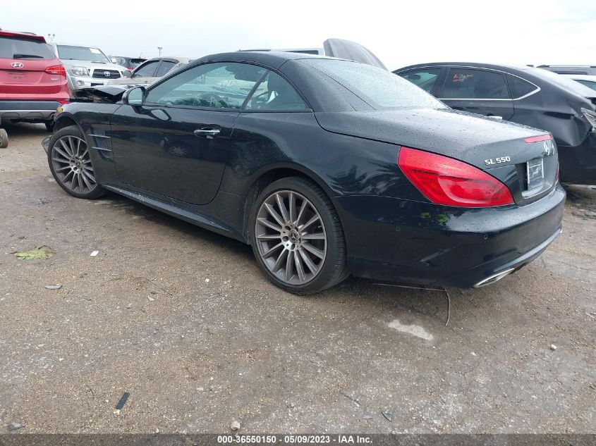 2018 MERCEDES-BENZ SL SL 550 - WDDJK7DA2JF053166