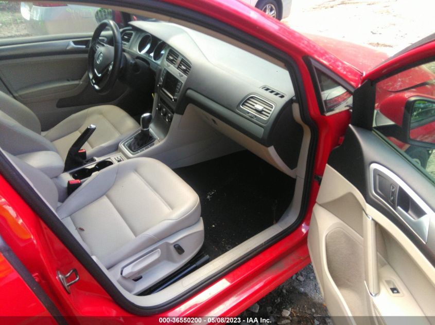 2016 VOLKSWAGEN GOLF TSI SE - 3VW217AUXGM004836