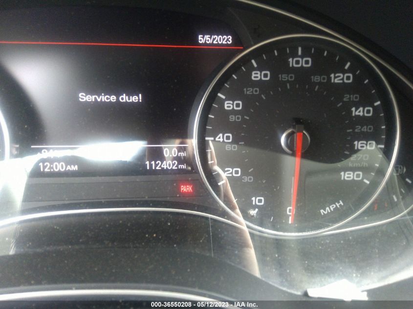 2013 AUDI A7 3.0 PRESTIGE WAU2GAFC4DN081165
