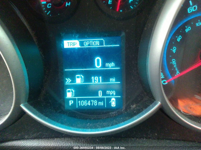 2013 CHEVROLET CRUZE 1LT - 1G1PC5SB5D7184309