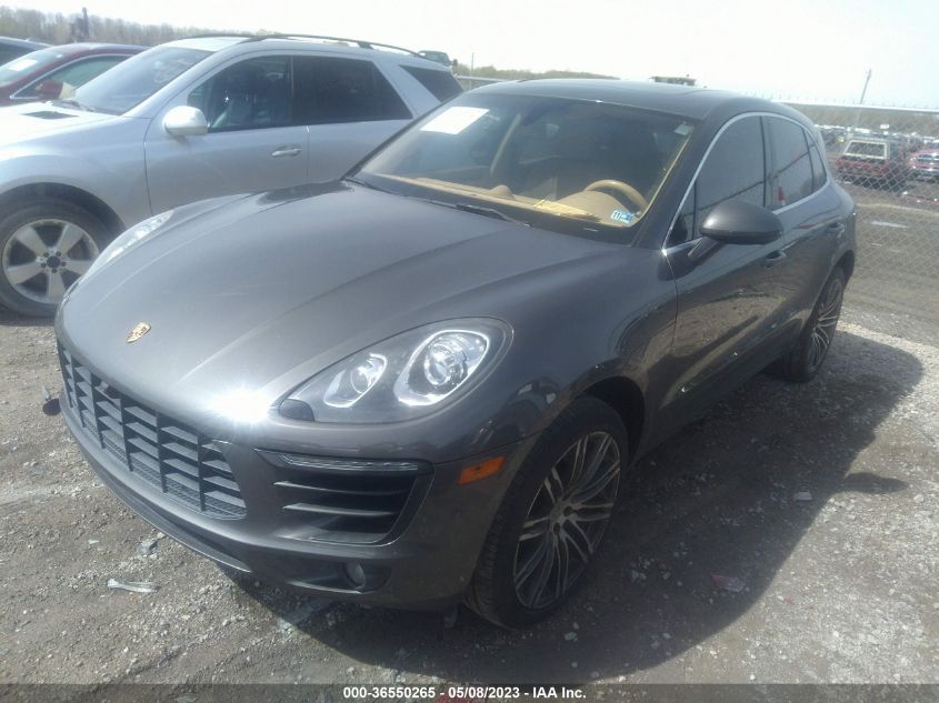 2016 PORSCHE MACAN S - WP1AB2A54GLB56666