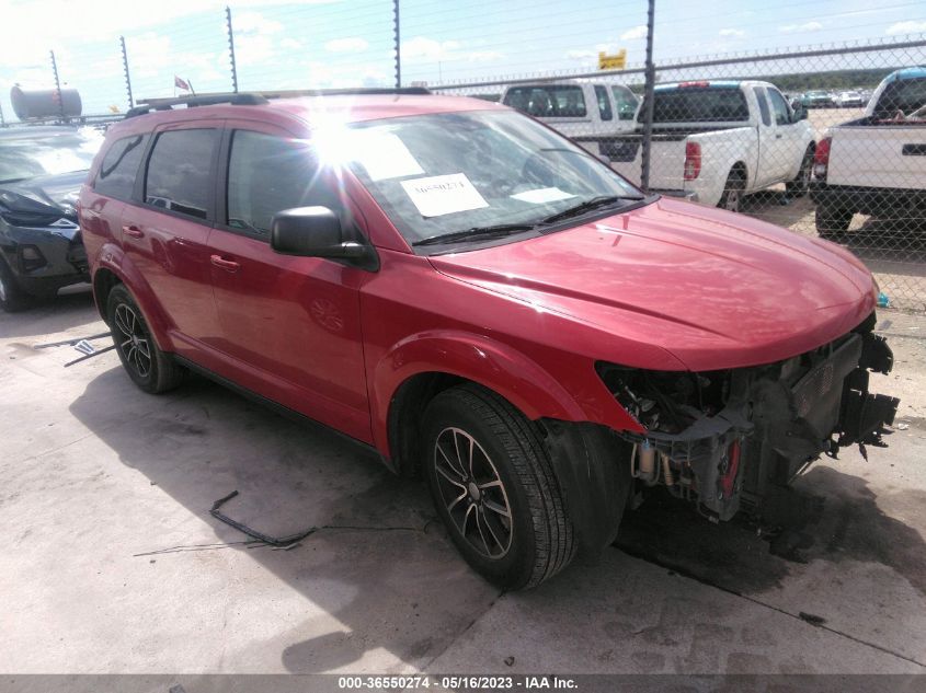 2017 DODGE JOURNEY SE - 3C4PDCABXHT601791