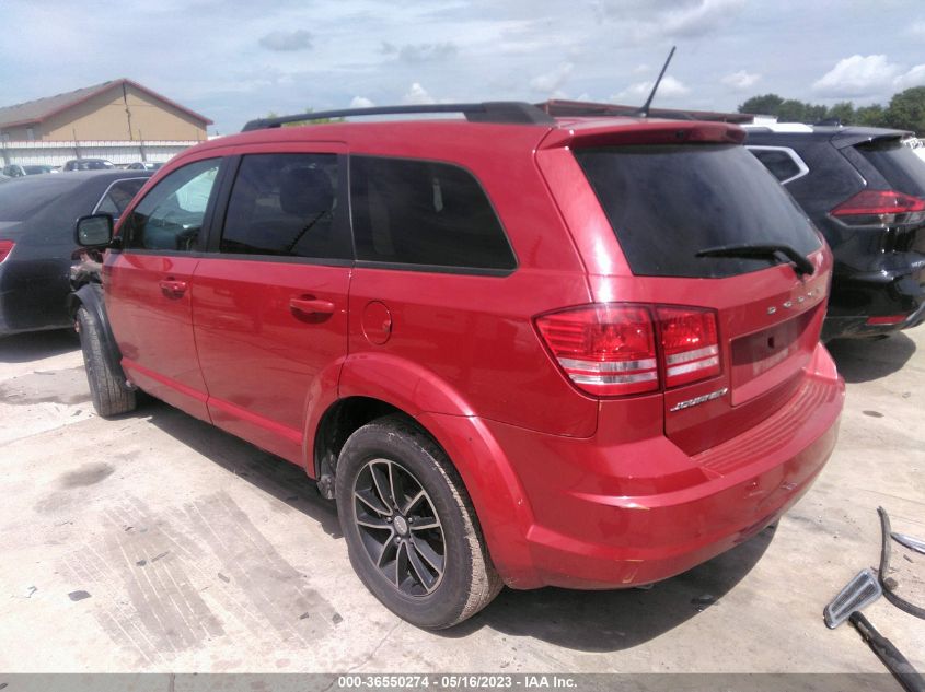 2017 DODGE JOURNEY SE - 3C4PDCABXHT601791