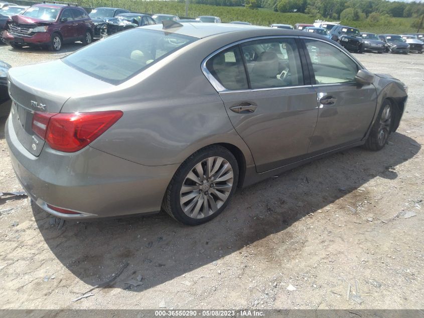2014 ACURA RLX ADVANCE PKG - JH4KC1F91EC000301