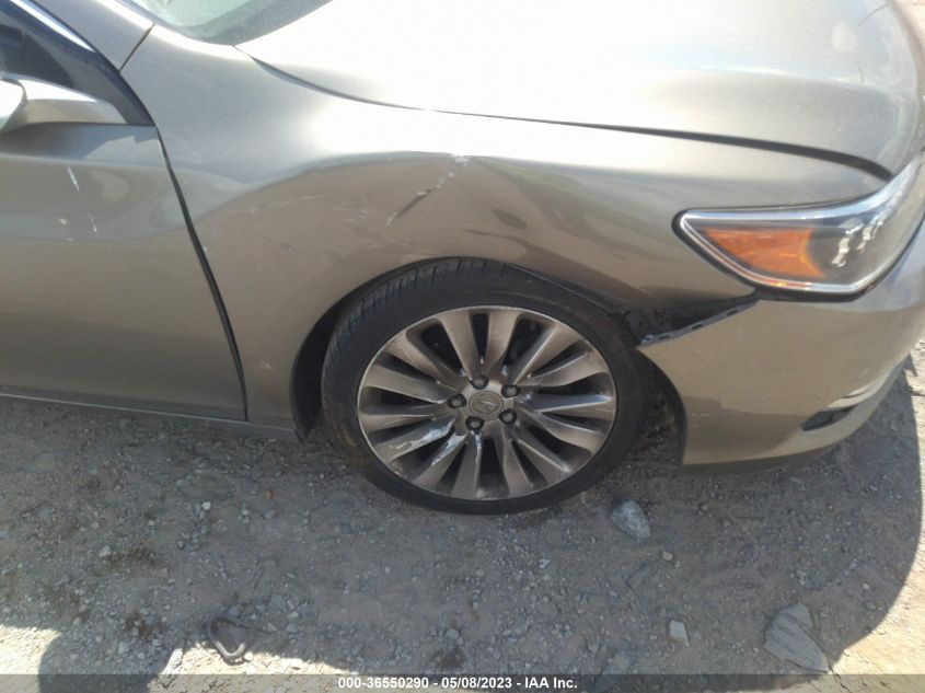 2014 ACURA RLX ADVANCE PKG - JH4KC1F91EC000301