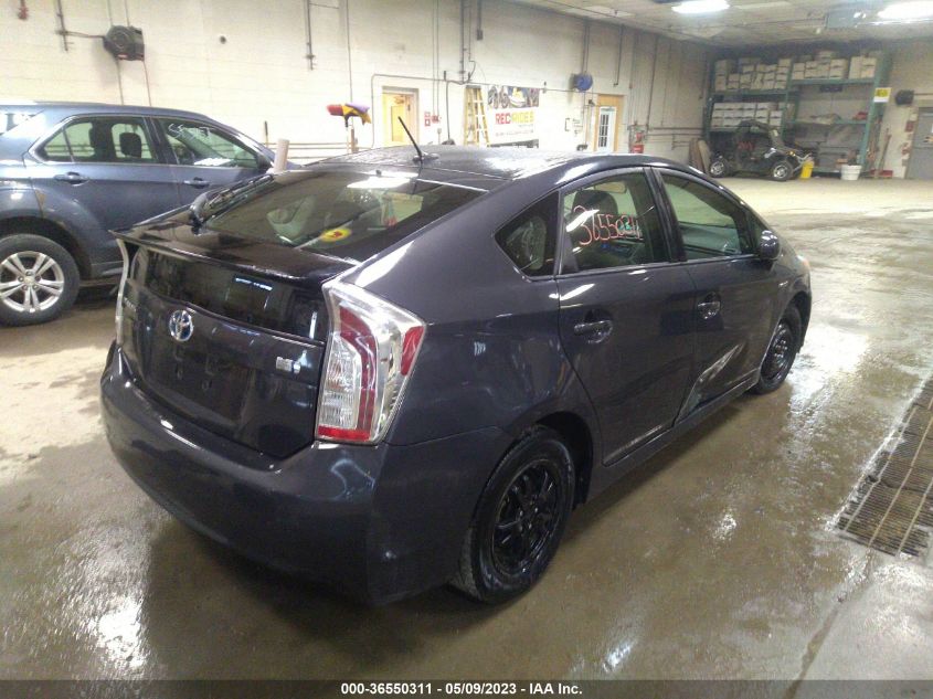 2013 TOYOTA PRIUS ONE/TWO/THREE/FOUR/FIVE - JTDKN3DU6D1637693
