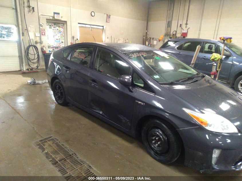 2013 TOYOTA PRIUS ONE/TWO/THREE/FOUR/FIVE - JTDKN3DU6D1637693
