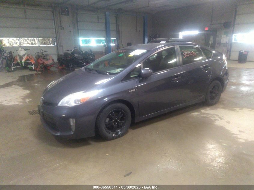 2013 TOYOTA PRIUS ONE/TWO/THREE/FOUR/FIVE - JTDKN3DU6D1637693