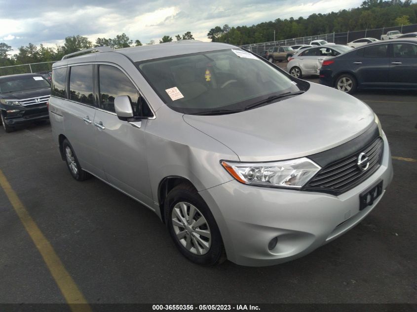 2014 NISSAN QUEST S - JN8AE2KPXE9106006