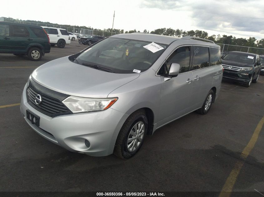 2014 NISSAN QUEST S - JN8AE2KPXE9106006