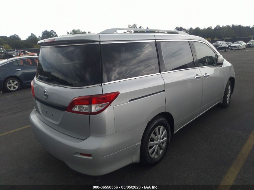 2014 NISSAN QUEST S - JN8AE2KPXE9106006