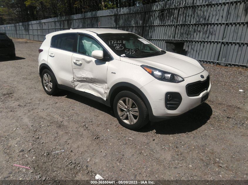 2018 KIA SPORTAGE LX - KNDPMCAC9J7435735
