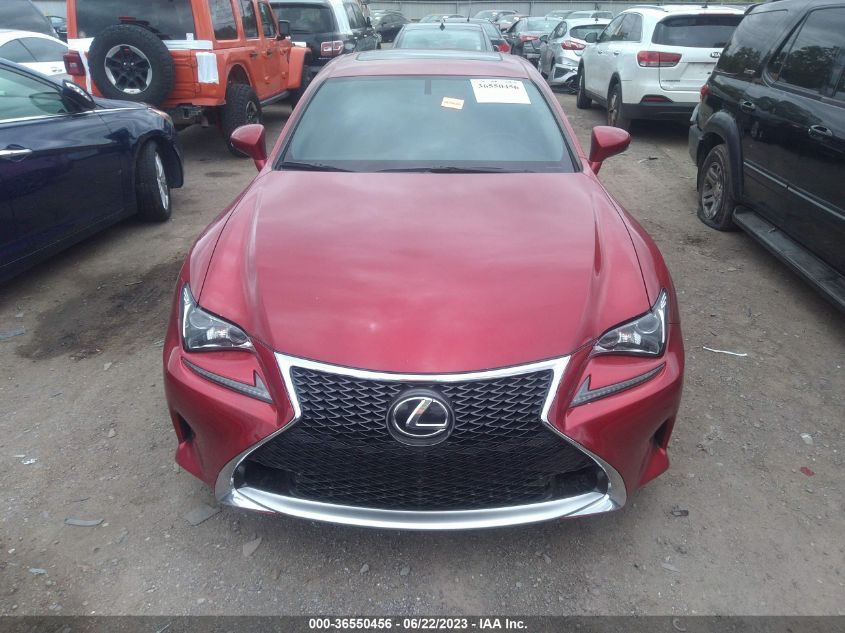 2016 LEXUS RC 200T - JTHHA5BC5G5003766