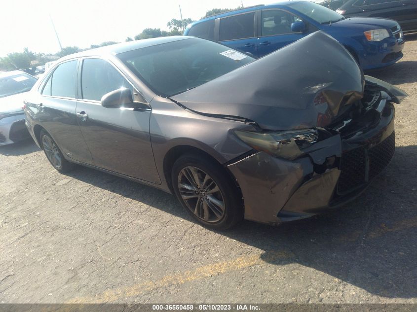 2015 TOYOTA CAMRY XLE/SE/LE/XSE - 4T1BF1FK0FU478731