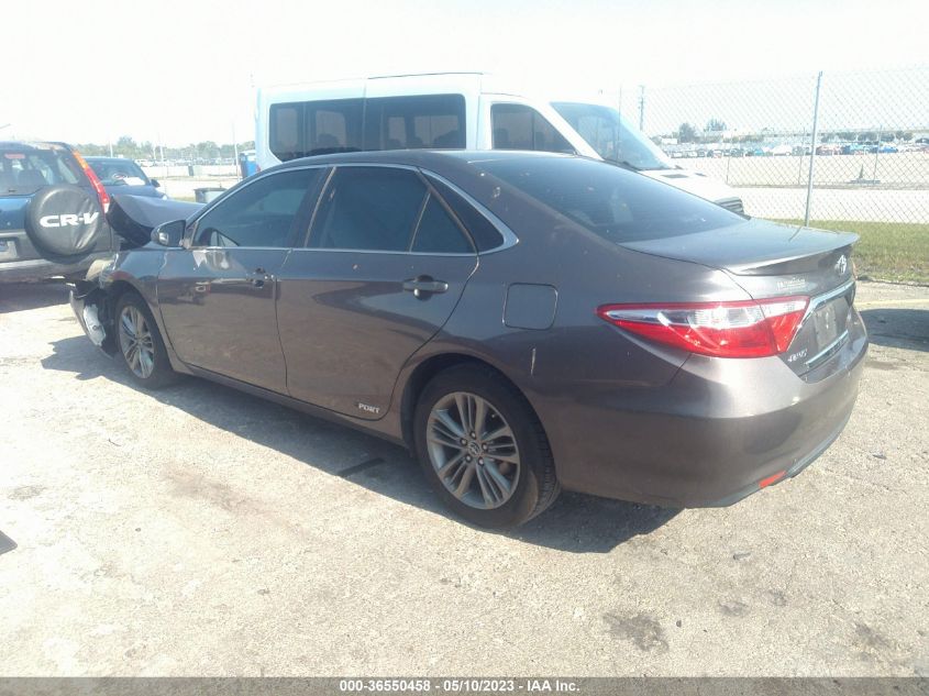 2015 TOYOTA CAMRY XLE/SE/LE/XSE - 4T1BF1FK0FU478731