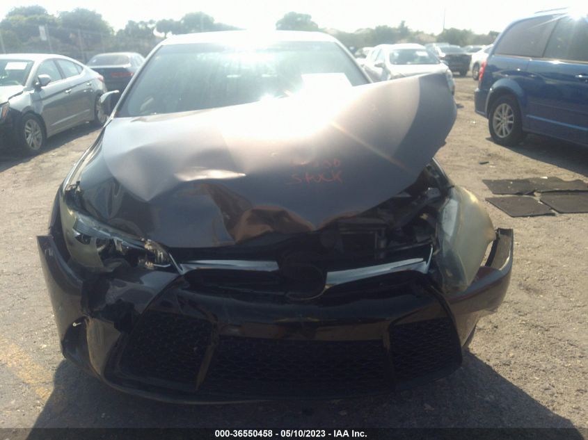 2015 TOYOTA CAMRY XLE/SE/LE/XSE - 4T1BF1FK0FU478731