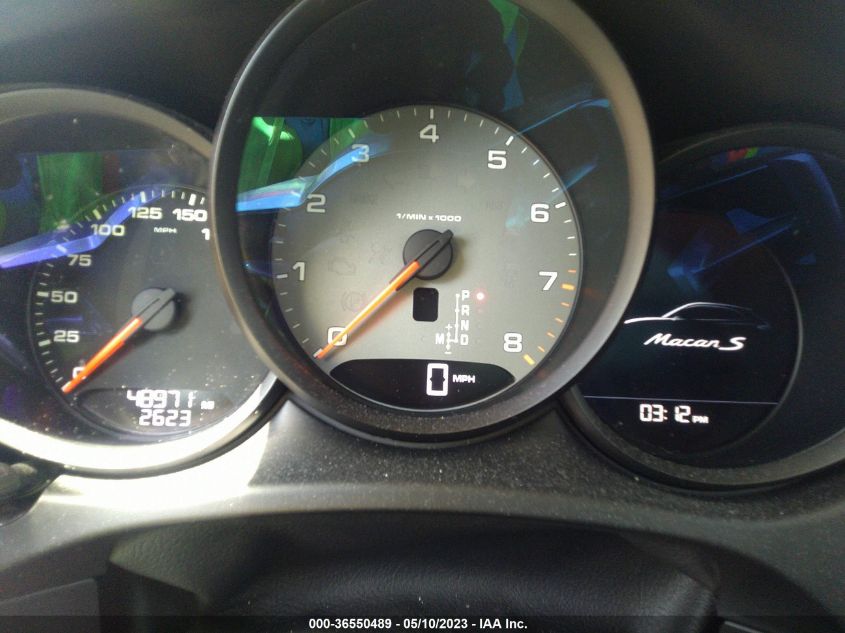 2018 PORSCHE MACAN S - WP1AB2A5XJLB39717