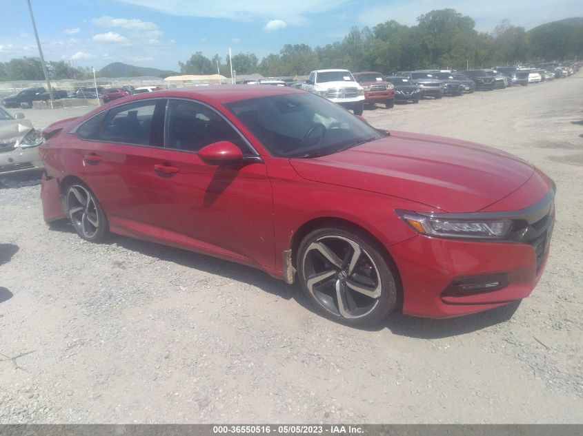 2019 HONDA ACCORD SEDAN SPORT 1.5T - 1HGCV1E31KA110299