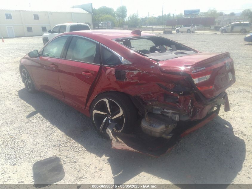 2019 HONDA ACCORD SEDAN SPORT 1.5T - 1HGCV1E31KA110299