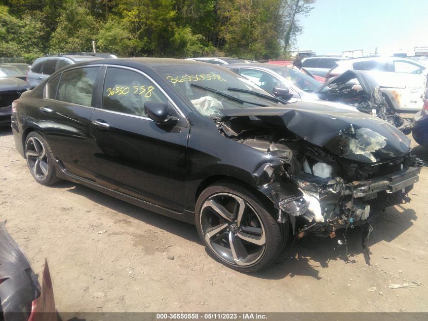 2017 HONDA ACCORD SEDAN SPORT SE - 1HGCR2F1XHA031939