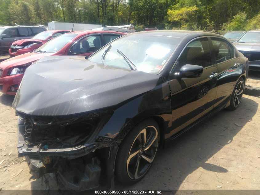 2017 HONDA ACCORD SEDAN SPORT SE - 1HGCR2F1XHA031939