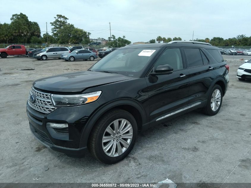2021 FORD EXPLORER LIMITED - 1FMSK8FH7MGA77648