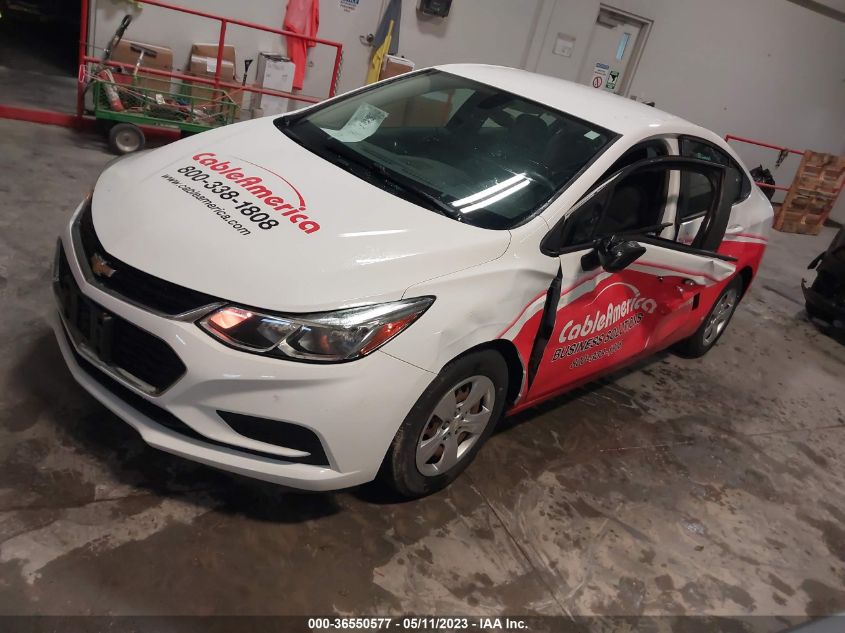 2017 CHEVROLET CRUZE LS - 1G1BC5SM4H7108677