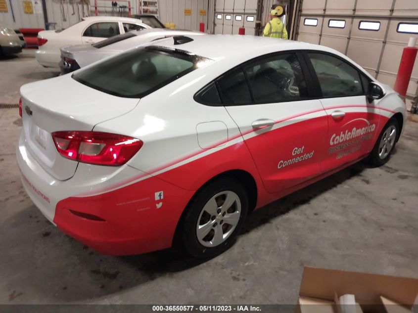 2017 CHEVROLET CRUZE LS - 1G1BC5SM4H7108677
