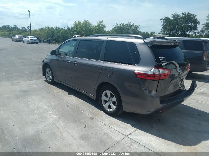 2018 TOYOTA SIENNA LE - 5TDKZ3DC2JS917749