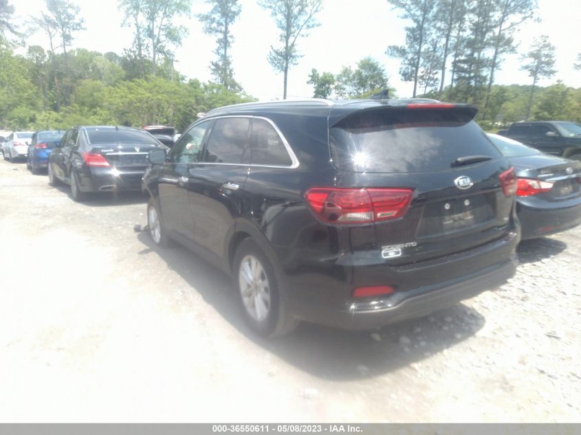 2019 KIA SORENTO LX - 5XYPG4A33KG593201