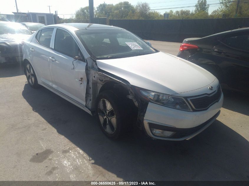 2013 KIA OPTIMA HYBRID EX - KNAGM4AD7D5038195
