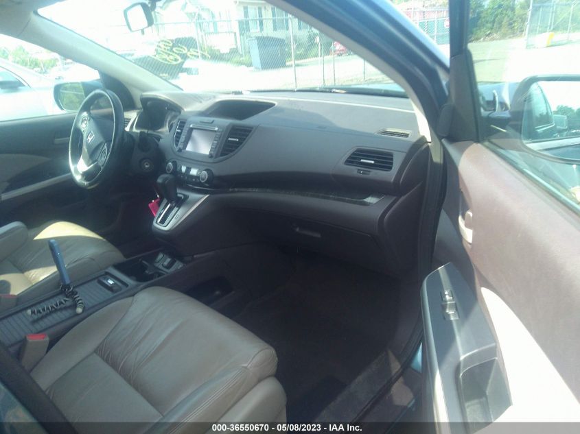 2013 HONDA CR-V EX-L - 5J6RM4H72DL019748