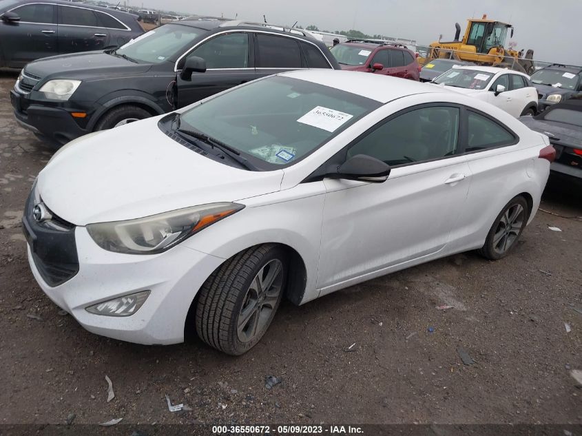 2014 HYUNDAI ELANTRA COUPE KMHDH6AH8EU024205