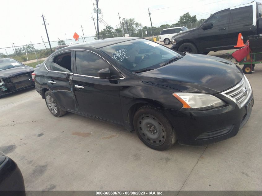 2015 NISSAN SENTRA S - 3N1AB7AP0FY347431