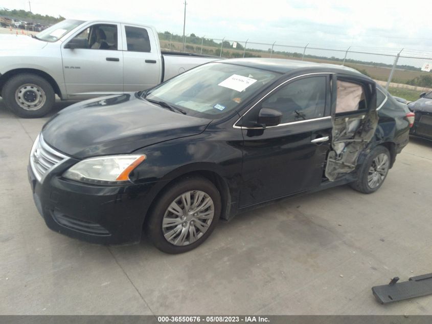 2015 NISSAN SENTRA S - 3N1AB7AP0FY347431