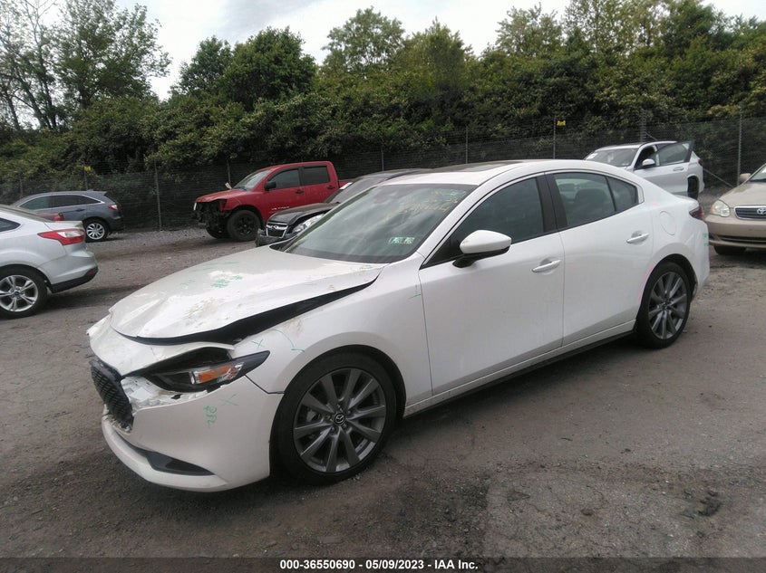 VIN 3MZBPACLXMM254444 2021 MAZDA MAZDA3 SEDAN PREFERRED