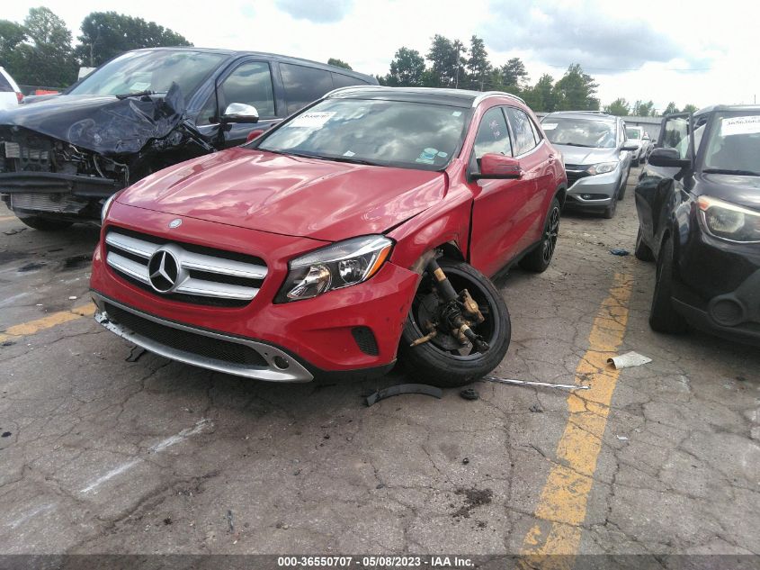 2016 MERCEDES-BENZ GLA GLA 250 - WDCTG4GB3GJ220805