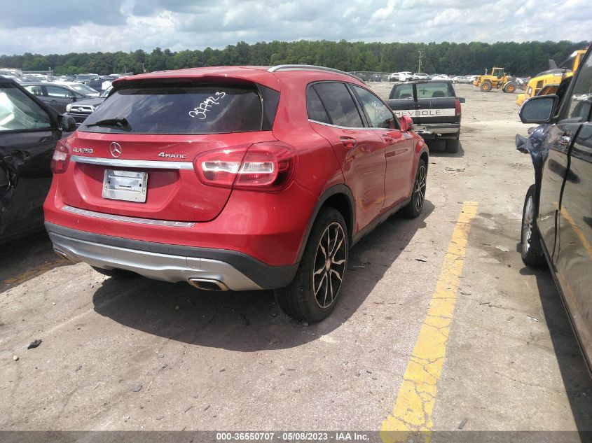2016 MERCEDES-BENZ GLA GLA 250 - WDCTG4GB3GJ220805