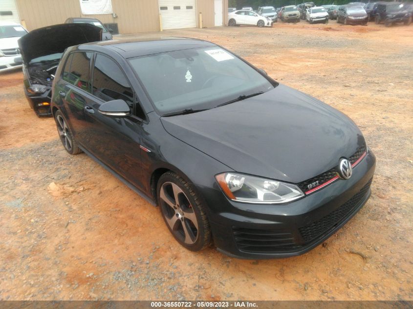2015 VOLKSWAGEN GOLF GTI SE - 3VW4T7AU0FM091826