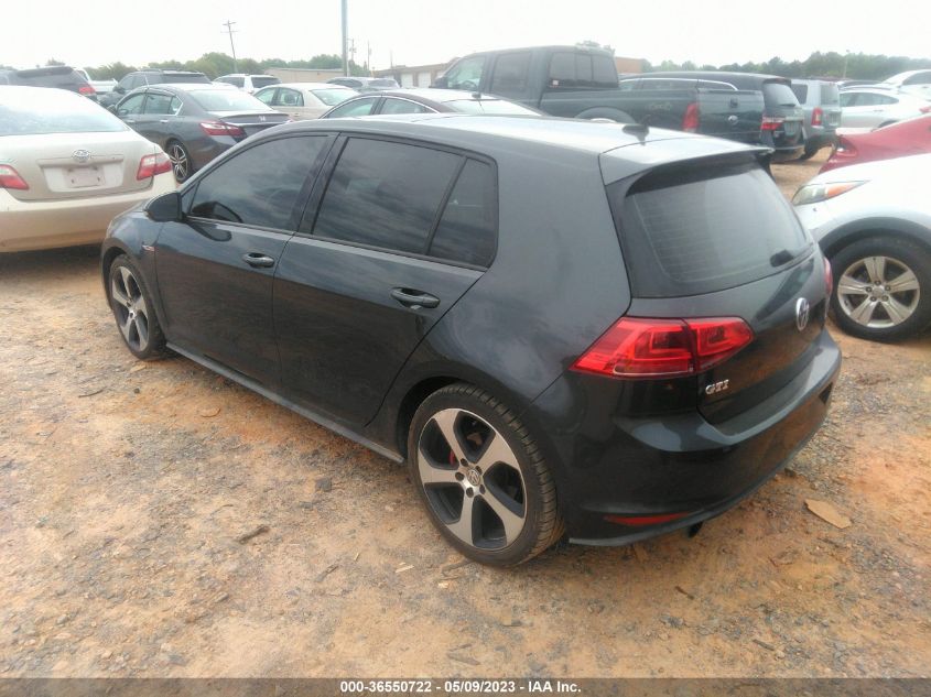 2015 VOLKSWAGEN GOLF GTI SE - 3VW4T7AU0FM091826