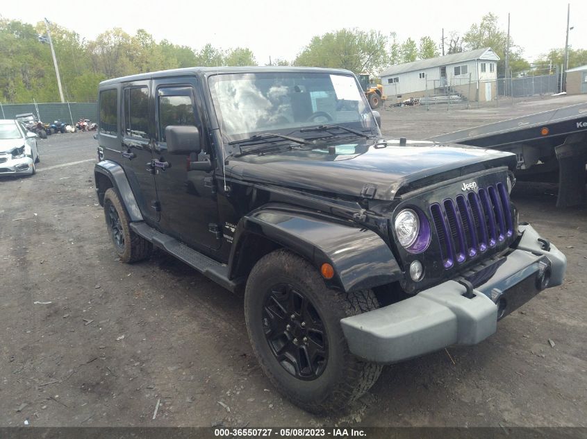 2017 JEEP WRANGLER UNLIMITED SAHARA - 1C4BJWEGXHL706093