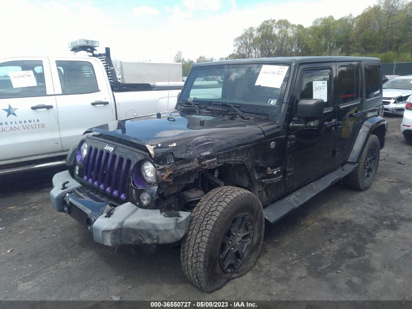2017 JEEP WRANGLER UNLIMITED SAHARA - 1C4BJWEGXHL706093