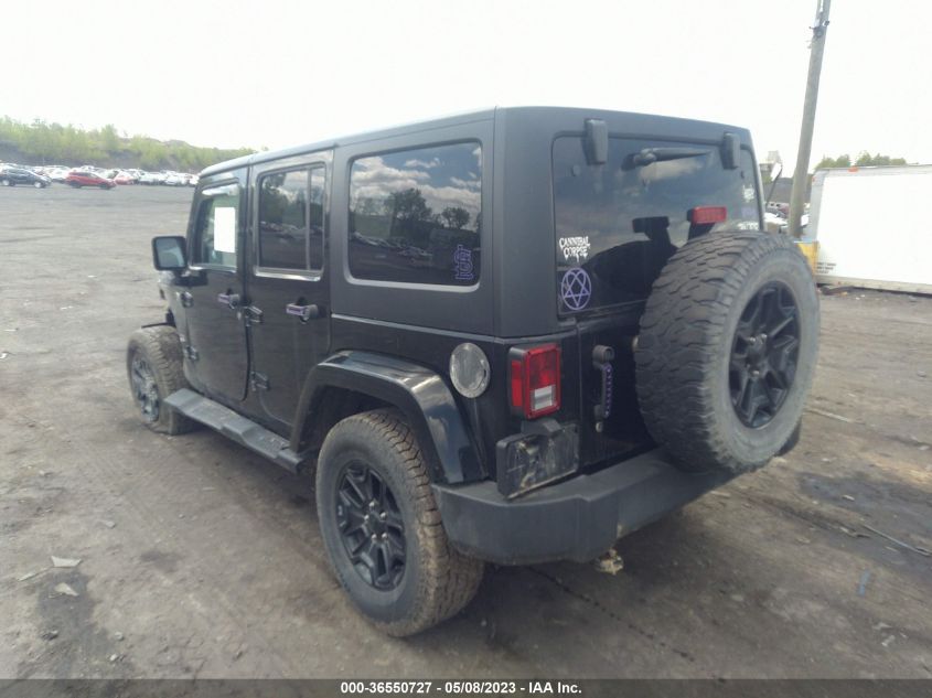 2017 JEEP WRANGLER UNLIMITED SAHARA - 1C4BJWEGXHL706093