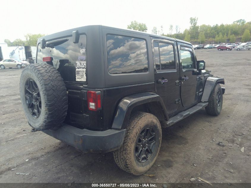 2017 JEEP WRANGLER UNLIMITED SAHARA - 1C4BJWEGXHL706093