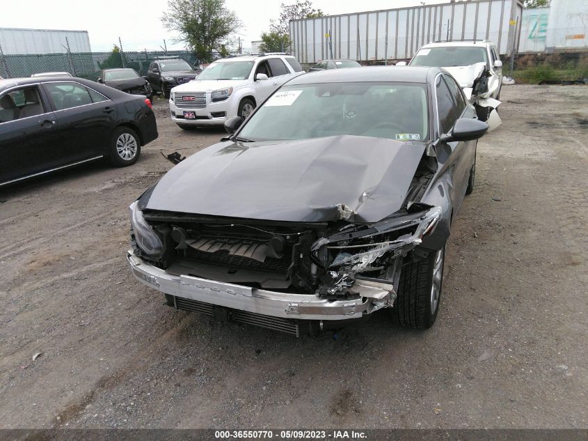 2019 HONDA ACCORD SEDAN LX 1.5T - 1HGCV1F15KA034387