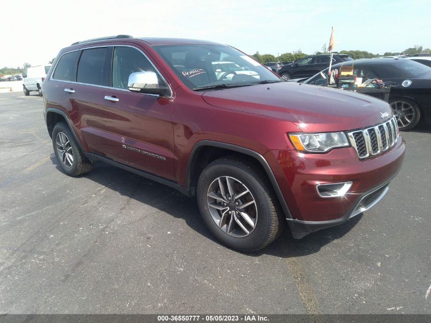 2022 JEEP GRAND CHEROKEE WK LIMITED - 1C4RJEBG1NC126191