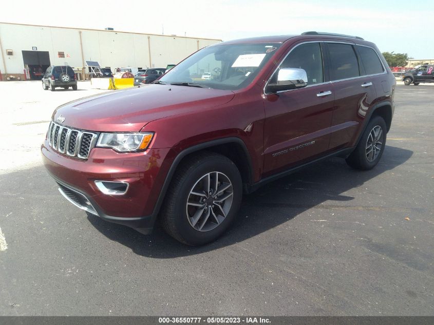 2022 JEEP GRAND CHEROKEE WK LIMITED 1C4RJEBG1NC126191