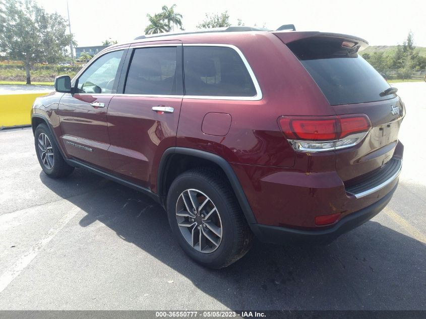 2022 JEEP GRAND CHEROKEE WK LIMITED 1C4RJEBG1NC126191