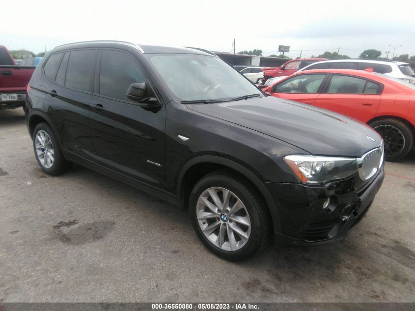 2017 BMW X3 SDRIVE28I - 5UXWZ7C36H0V92903