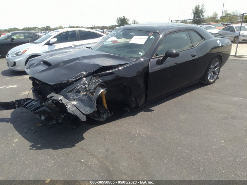VIN 2C3CDZJG2NH233273 2022 DODGE CHALLENGER GT